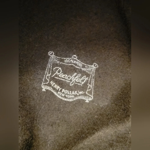 Vintage Henry Pollak Peachfelt Wool Hat - Picture 4 of 6